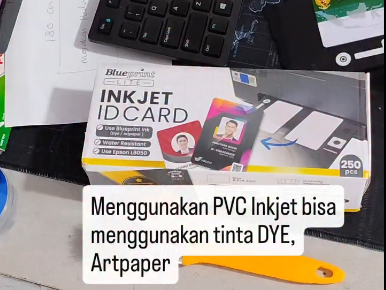 Cetak BPJS Menggunakan PVC Inkjet